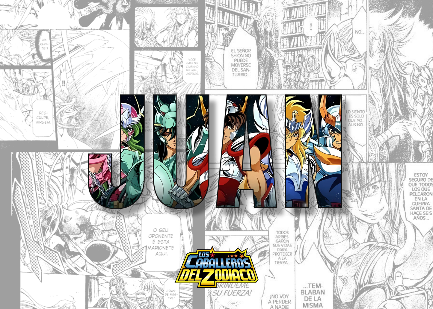 Lienzo Digital Personalizado Anime Retro